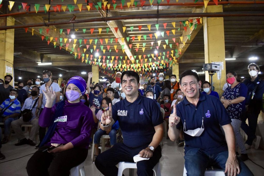 Samira Gutoc Carl Balita and Jopet Sison CDO Cogon market visit